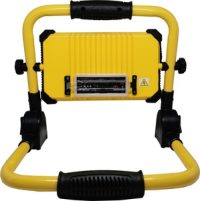8w LED Rech Fold Work YellBlk