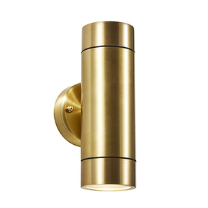 Brac Solid Brass 2lt Up & Down GU10 WL Brass