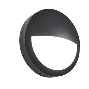 Gigi Eyelid Rnd Bulkhead DCAlum/PC Black IP65