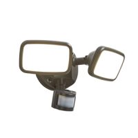 Lynn 2lt Wall w PIR Dark Grey