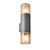 Beata 2lt Round Up/Down WL Grey w Smoke Shade