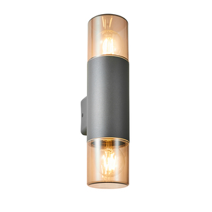 Beata 2lt Round Up/Down WL Grey w Smoke Shade
