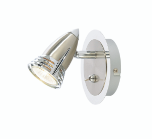Elara Satin Nickel 1 light