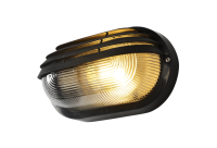 Oval Eyelid Round Polycarbonate Bulkhead