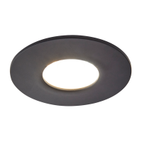 SBlk Fixed Firerated LED Dlight 8W CCT 3/4/6K IP65