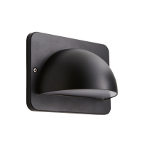 Rennes 10w LED Guide Wall Light IP54 Black