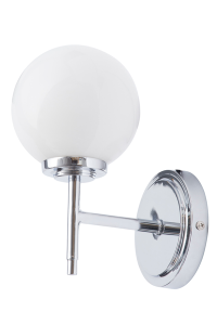 Porto 1lt Wall Lamp ChrOpl