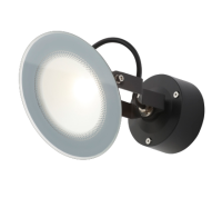 Gorda 12w LED WL/Spike/Spot DC Alum COB IP65 Black