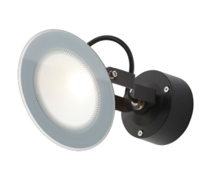 Gorda 12w LED WL/Spike/Spot DC Alum COB IP65 Black