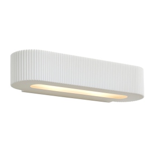 Getxo Plaster Wall Uplighter White