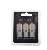 G9 Capsule LED 3000k 3pk Frost