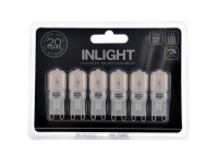 G9 Capsule LED 3000k 6pk Frost