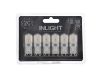 G9 Capsule LED 4500k 6pk Frost