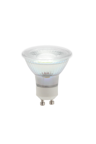 Glass GU10 5w LED 4000k Non Dimmable Clear Forum Lighting Solutions