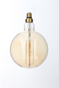 G180 6w LED E27 Filament Vintage 2000k Bulb Amber