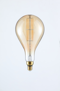 BT180 6w LED E27 Filament Vintage 2000k Bulb Amber