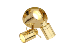 SCORPIUS 3LT PLATE CAN SPOT Shiny Brass