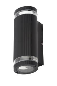 Helix 2lt Alum GU10 Max 35w Black