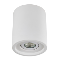 Cadiz Plaster Ceiling Light Down Tilt White