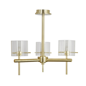 Gene Clr Cylinder 3lt Satin Brass
