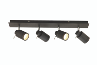 SCORPIUS 4L BAR IP44 SPOTLIGHT Matt Black