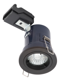 Fixed Fire rated Downlight Matt Black