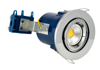 Adj Fire Rated Downlight Chr