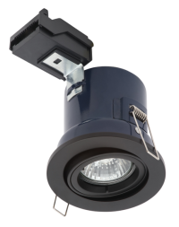 Adj Fire Rated Downlight Matt Black