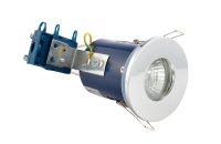 IP65 Fire Rat Showerlight Chr