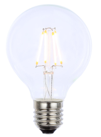 LED vintage globe 4W E27 Clear