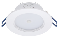 Reno 10w Recess Light 360Deg PIR Adj White