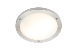 Delphi 2 X E27 Flush Chrome