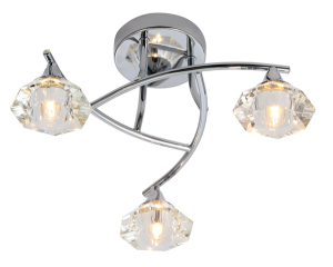 Reena 3L Flush IP44 Chrome Bathroom version