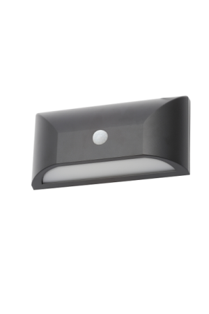 Poole LED Downlight PIR Blk