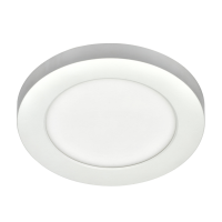 TAURI 6W LED FLUSH WALL/CEILING PANEL WHITE