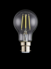 6w LED Filament B22 GLS CW 4k Dim