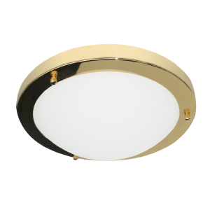 Delphi 18w Large LED 4000k Shiny Brass