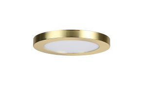 TAURI MAG RING FOR 12W PANEL SHINY BRASS