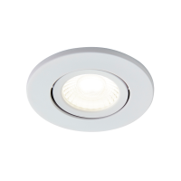 MWht Adj Firerated LED Downlight 5W 4000K IP65