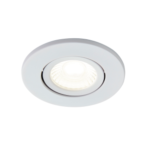 MWht Adj Firerated LED Downlight 5W 4000K IP65