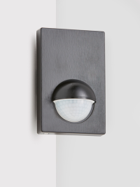 Alia Wall PIR Over Ride Sensor Black