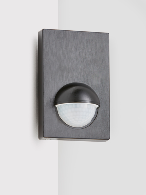 Alia Wall PIR Over Ride Sensor Black