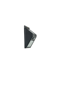 Marley Solar LED Wall Light w PIR 6000k 230Lm Blk