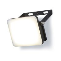 Stanley Frosted 10w LED Floodlight Black