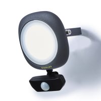 Stanley Die Cast 10w PIR LED Floodlight Black