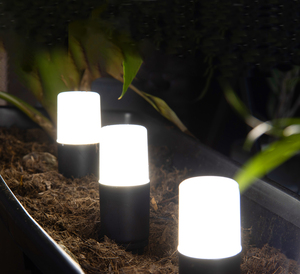 Lapin 4 x 3w LED Pathway Light Kit 4k Black