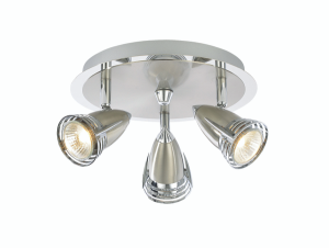 Elara Satin Nickel 3 light