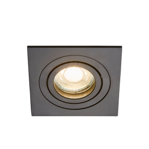Pasto Single Alum Sq Adj DL GU10 Matt black
