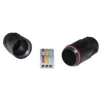 IP68 Quick Waterproof In-Line Connector
