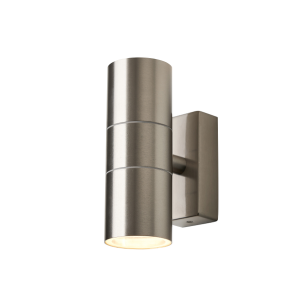 Leto IP65 2lt GU10 Wall light SST